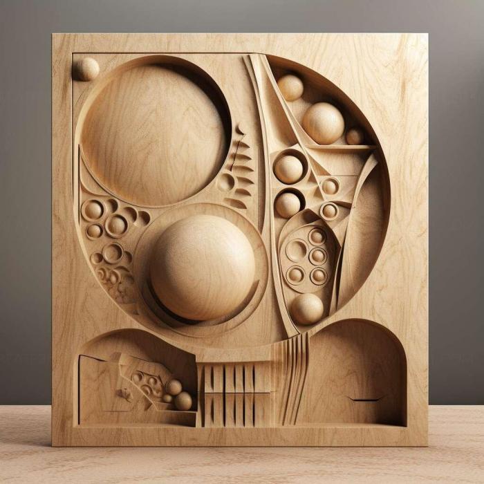 نموذج ثلاثي الأبعاد لآلة CNC 3D Art 